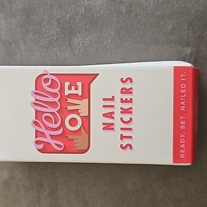 Hello Love Nail Stickers for Press-On Nails - NEW